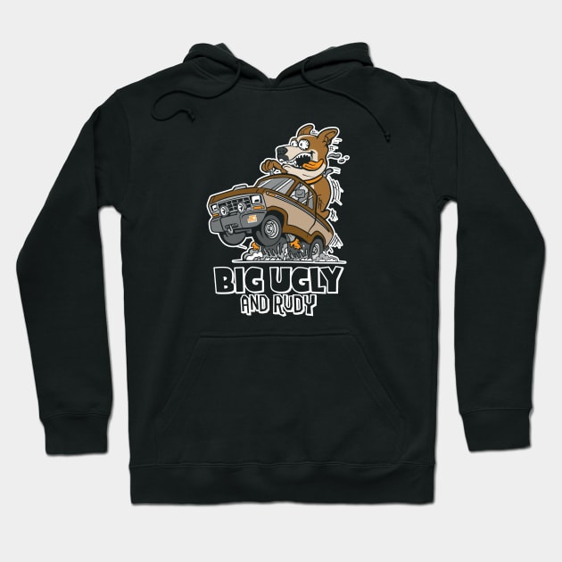 JC Auto Parts - (Big Ugly & Rudy) Hoodie by jepegdesign